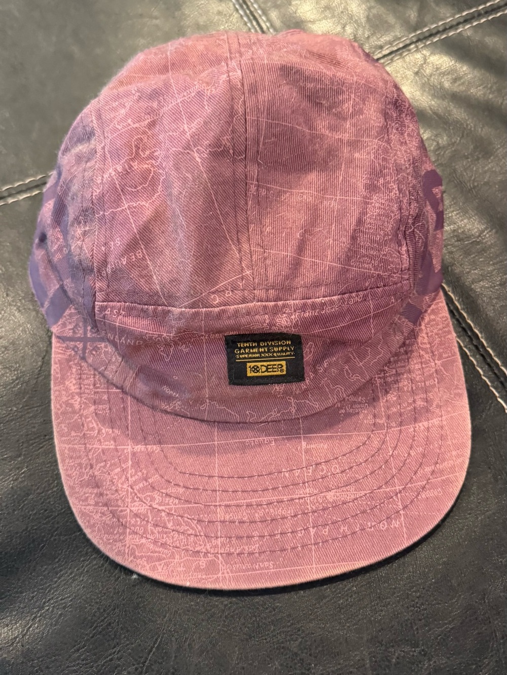 10.deep burgundy 5 panel